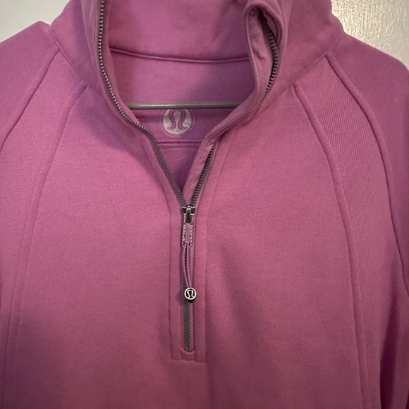 Lululemon Scuba oversized funnel neck half zip hoodie Women's size Medium - Picture 4 of 8